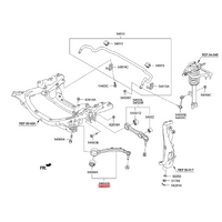 Hyundai Genesis LH Front Tension Arm Assy 