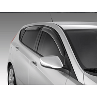 Hyundai Weathershields Tinted Set of 4 Accent Hatch 2011 - 2019