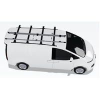 Hyundai Extension Ladder holder (6 pegs, 6 pads, 2 straps) for Staria Load