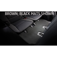 Hyundai Santa Fe DM Tailored Brown Carpet 3RD Row Mat 06/2015 - 03/2018