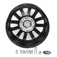 Hyundai iLoad iMAX 16" iksan Machined Black & Silver Alloy Wheel