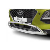 Hyundai Alloy Nudge Bar Polished Kona 08/2017 - 11/2020