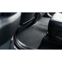 Hyundai Santa Fe MX5 Tailored Rubber Floor Mats 3 Row Set HEV 2024 - Onwards