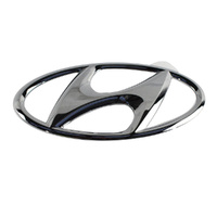 Hyundai Tailgate "Hyundai" Emblem For Accent Getz i20