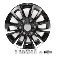 Hyundai iLoad iMAX 16" iksan Machined Black & Silver Alloy Wheels