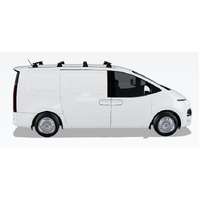Hyundai Commercial Roof Racks 4 Bar Kit for Staria Load