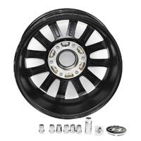 Hyundai iLoad iMAX 16" iksan Machined Black & Silver Alloy Wheels