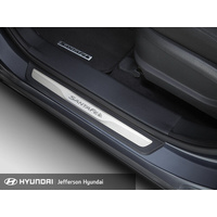 Hyundai Santa Fe DM 3 Active Scuff Plates Door Trim Protector image