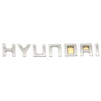 Hyundai Boot Lid "Hyundai" Badge For I45 2010-2014 image