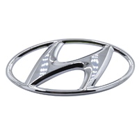 Hyundai Trunk Boot Lid "Hyundai" Emblem For Elantra 03/2011 - 10/2015 image