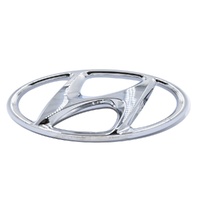 Hyundai Symbol Mark H Logo Rear Emblem image