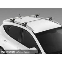 Hyundai IX35 Whispbar Quiet Roof Racks Cross Bar Set image