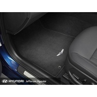 Hyundai Genesis Tailored Carpet Floor Mats Set of 4 2014 - 2016 image