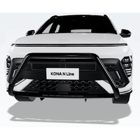 Hyundai Nudge Bar Powdercoat Black for Kona N Line SX2 03/2023 - Onwards image