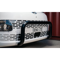 Hyundai Stainless Steel Integrated Nudge Bar - Powder Coat Black STARIA image