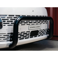 Hyundai Stainless Steel Nudge Bar Powder Coat Black For Staria US4 image