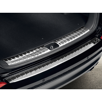 Hyundai Tucson Rear Bumper Protector Chrome 04/2015 - 05/2018 image
