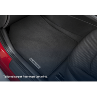 Hyundai Elantra Tailored Carpet Floor Mat Set of 4 12/2015 - 08/2020 image