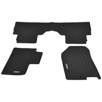 Hyundai Santa Fe Tailored Rubber Floor Mats Set of 4 03/2018-09/2020 image