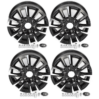 Hyundai iLoad iMAX 16" iksan Machined Black & Silver Alloy Wheels image
