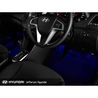 Hyundai i30 Interior Floor Blue Light LED Assembly + Fitting Kit image