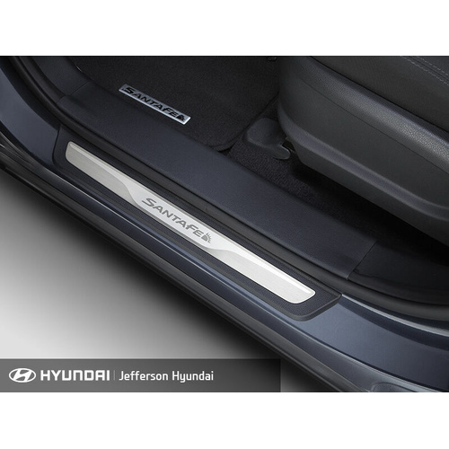 Hyundai Santa Fe DM 3 Active Scuff Plates Door Trim Protector