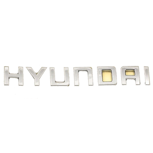 Hyundai Boot Lid "Hyundai" Badge For I45 2010-2014