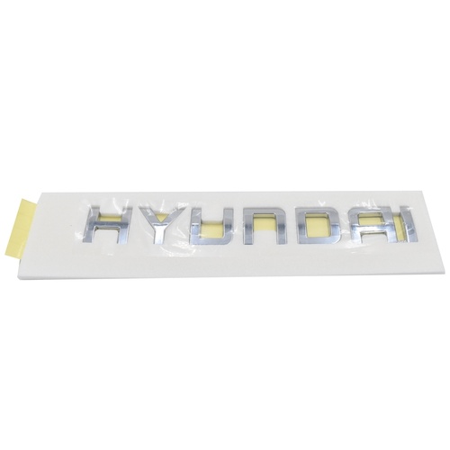 Hyundai Tailgate "Hyundai" Badge For iLoad 2007 - 2021