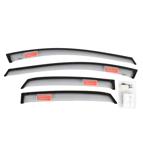 Hyundai I30 Tinted Slimline Weathershield Set of 4 12/2014 - 03/2017