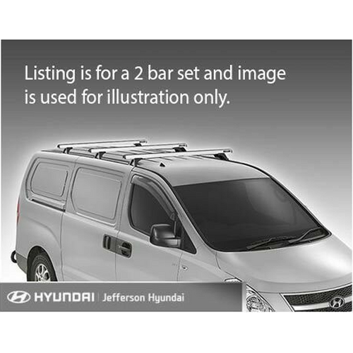 Hyundai Iload Roof Racks 2 Bar Set Industrial 07/2007 - 04/2021