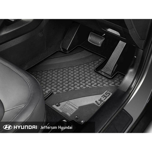 Hyundai IX35 Rubber All Weather Floor Mats Set of 4 2014 - 2016