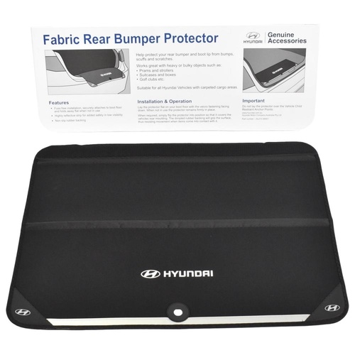 Hyundai Universal Fabric Rear Bumper Protector