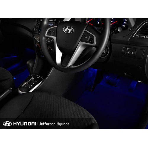 Hyundai Front Interior Lighting Fitting Kit & LED Blue for i30 Hatch