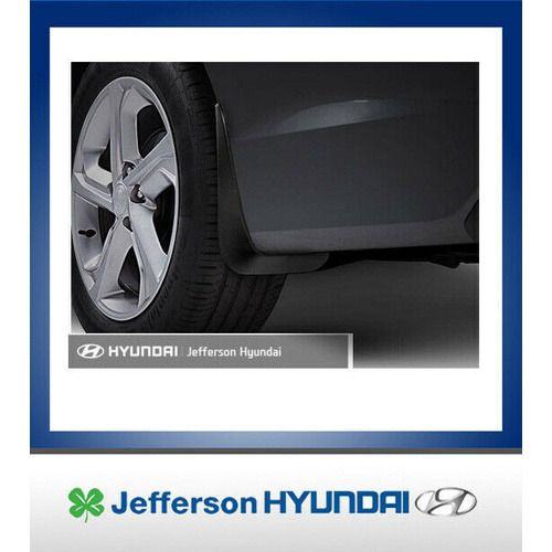 Hyundai Sonata Premium Rear Mudflaps Set of 2 05/2017 - 06/2019