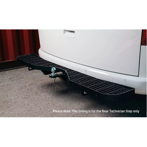 Hyundai Rear Technician Step With Towbar Cut-Out for STARIA Load