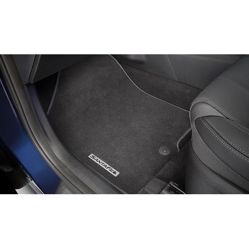 Hyundai Tailored Carpet Floor Mats Black (set of 4) for Santa Fe TM HEV 2020 - 04/2024