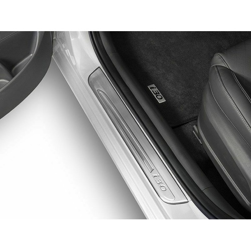 Hyundai i30 Hatch Chrome Scuff Plates Set Of 4 2017 - 2024