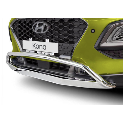Hyundai Alloy Nudge Bar Polished Kona 08/2017 - 11/2020