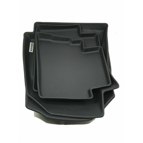 Hyundai Kona All Weather Rubber Floor Mats Set Of 4 08/2017 - 04/2023