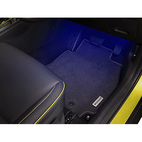 Hyundai Front Interior Footwell Lighting LED Blue for KONA 08/2017 - 04/2023