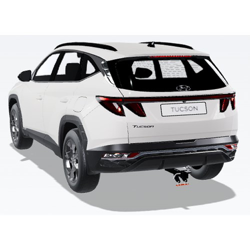Hyundai Tucson Towbar Kit - Towbar, Towball & Wiring Harness - MY2025 - Current
