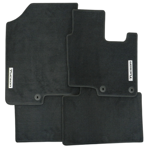 Hyundai Tucson Carpet Floor Mats Front & Rear (Set of 4) 2021 - Onwards