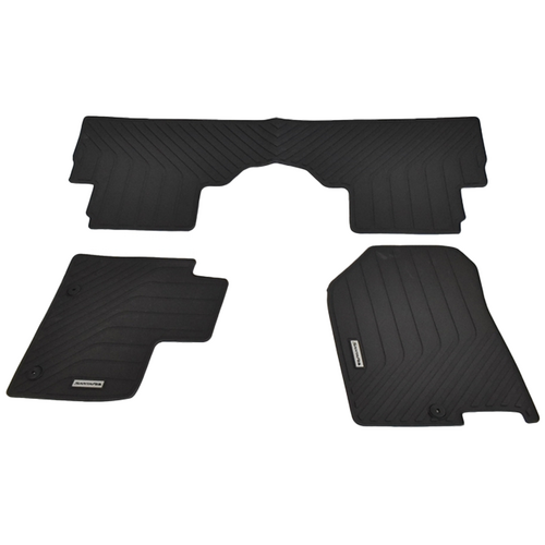 Hyundai Santa Fe Tailored Rubber Floor Mats Set of 4 03/2018-09/2020