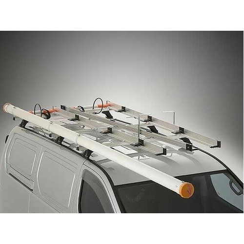 Hyundai iLoad & iMax 3 Bar Commercial Roof Rack Set Technician Step